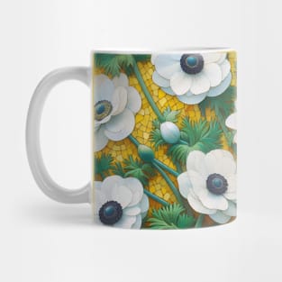 Anemone Flowers Mug